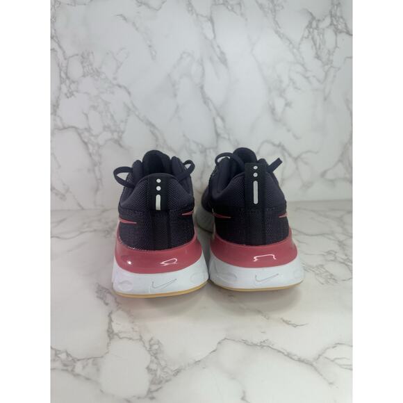 Nike Womens React Infinity Run FK 2 CT2423-501 Blue Running Shoes Sneakers 9 - Picture 3 of 5